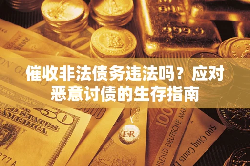 济南催收非法债务违法吗？应对恶意讨债的生存指南