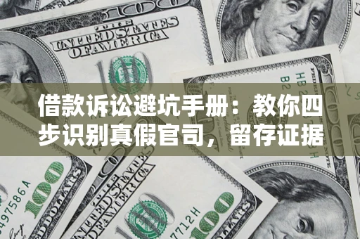 济南借款诉讼避坑手册：教你四步识别真假官司，留存证据不踩雷