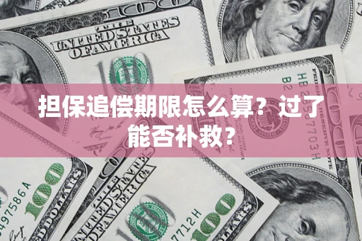 济南担保追偿期限怎么算？过了能否补救？